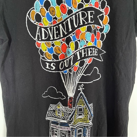 Disney Pixar Up “Adventure Is Out There” Fitted Graphic Tee | Adult M - Picture 2 of 5